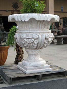 concrete urns